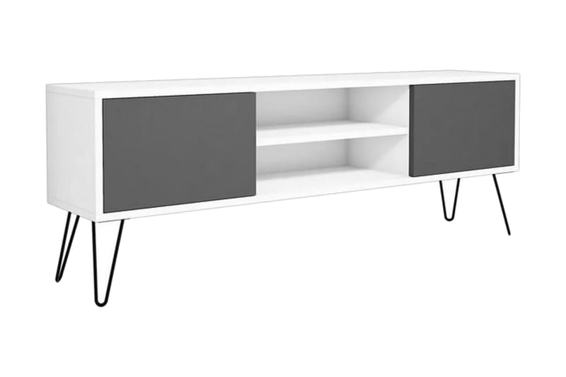 Rinorea TV-Bord 140x50 cm - Hvid - Møbler - TV borde & mediemøbler - TV-borde
