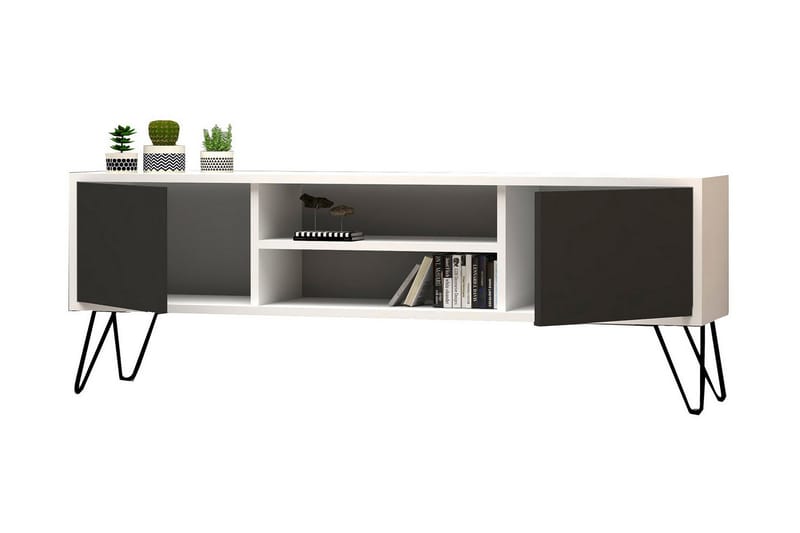 Rinorea TV-Bord 140x50 cm - Hvid - Møbler - TV borde & mediemøbler - TV-borde