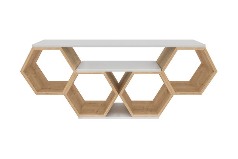 Rinorea TV-Bord 140x55,5 cm - Hvid - Møbler - TV borde & mediemøbler - TV-borde