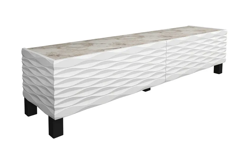 Rinorea TV-Bord 149,2x38 cm, Hvid