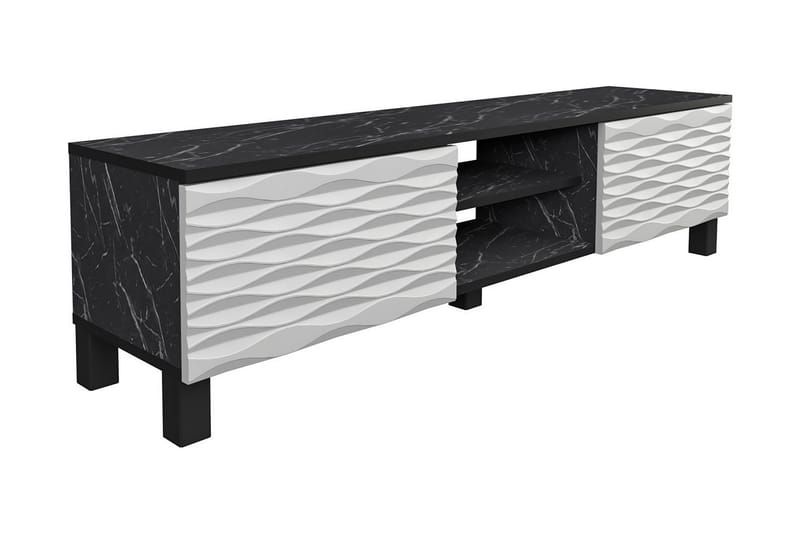 Rinorea TV-Bord 150x40,3 cm - Sort - Møbler - TV borde & mediemøbler - TV-borde