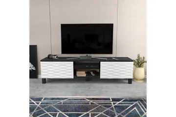 Rinorea TV-Bord 150x40,3 cm - Sort - Møbler - TV borde & mediemøbler - TV-borde