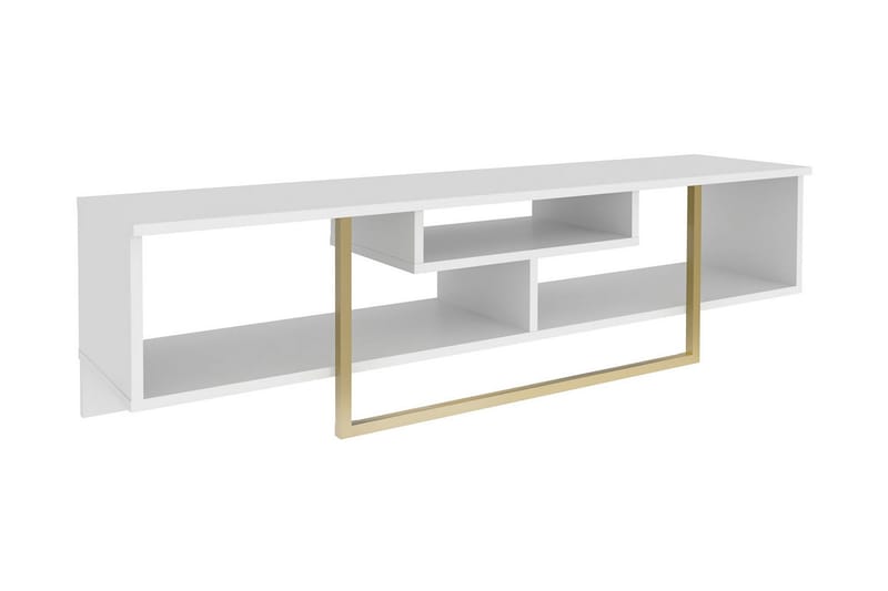 Rinorea TV-Bord 150x40 cm - Hvid - Møbler - TV borde & mediemøbler - TV-borde
