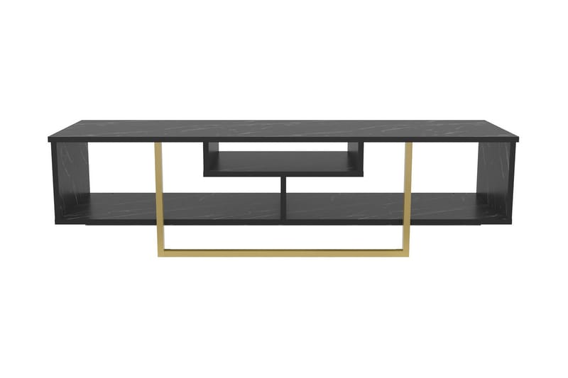 Rinorea TV-Bord 150x40 cm - Sort - Møbler - TV borde & mediemøbler - TV-borde