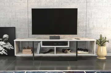Rinorea TV-Bord 150x40 cm - Sort - Møbler - TV borde & mediemøbler - TV-borde