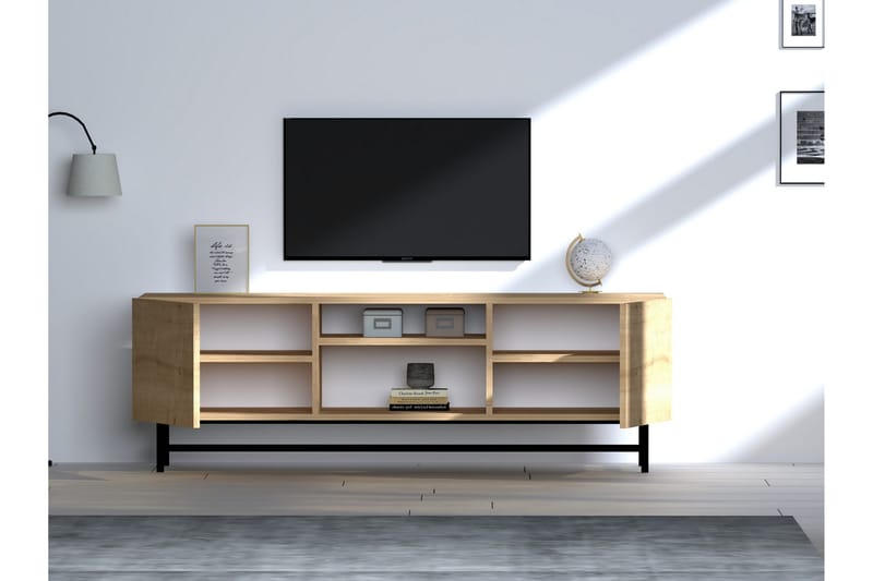 Rinorea TV-Bord 150x50 cm - Blå - TV-borde