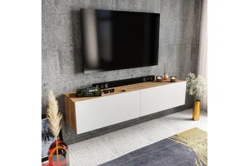 Rinorea TV-Bord 159,7x34,1 cm - Hvid - Møbler - TV borde & mediemøbler - TV-borde