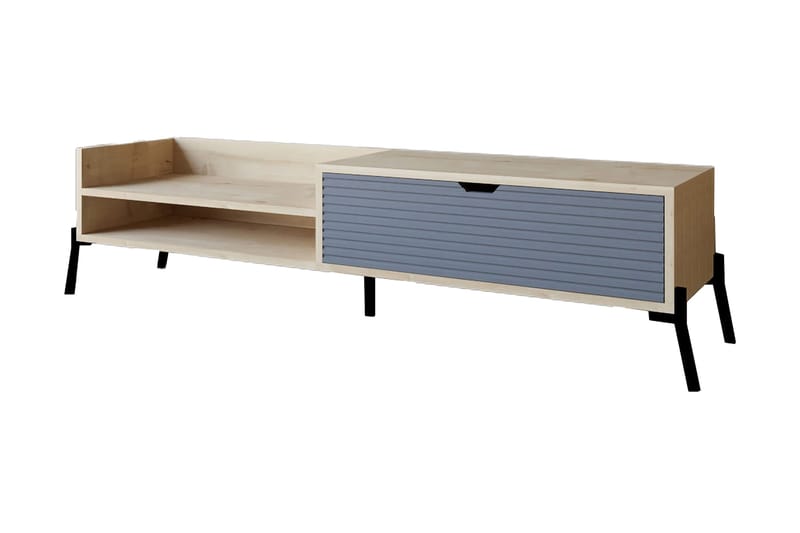 Rinorea TV-Bord 160x36 cm - Blå - Møbler - TV borde & mediemøbler - TV-borde