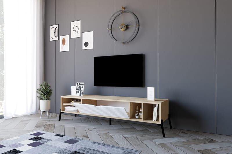 Rinorea TV-Bord 160x36 cm - Blå - TV-borde