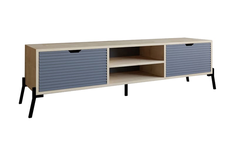 Rinorea TV-Bord 160x41 cm - Blå - Møbler - TV borde & mediemøbler - TV-borde