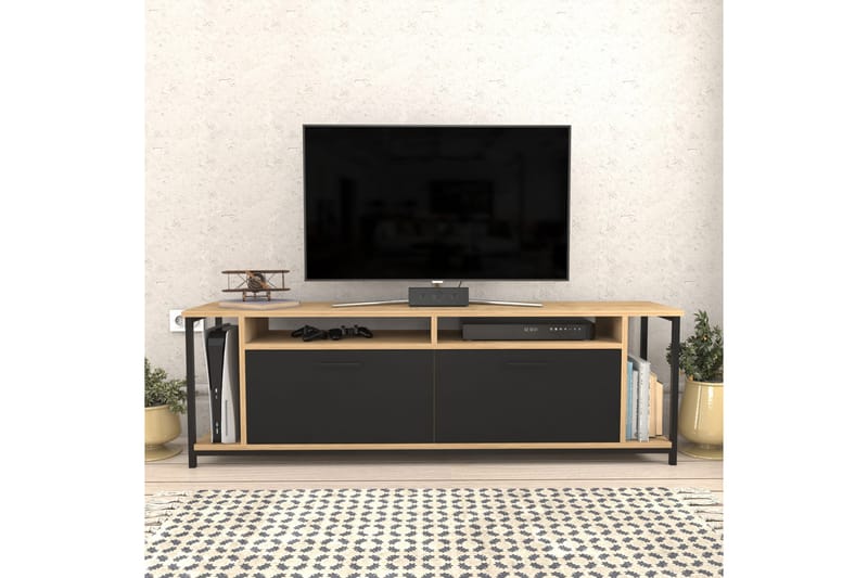 Rinorea TV-Bord 160x50,8 cm - Brun - TV-borde