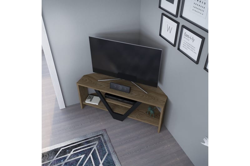 Rinorea TV-Bord 90x36,8 cm - Brun - Møbler - TV borde & mediemøbler - TV-borde