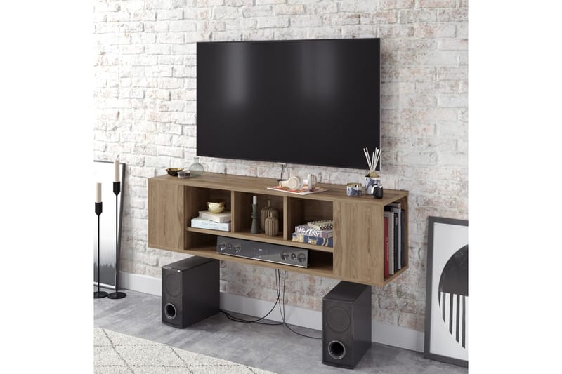 Risnabben TV-Bord 135 cm - Brun - Møbler - TV borde & mediemøbler - TV-borde