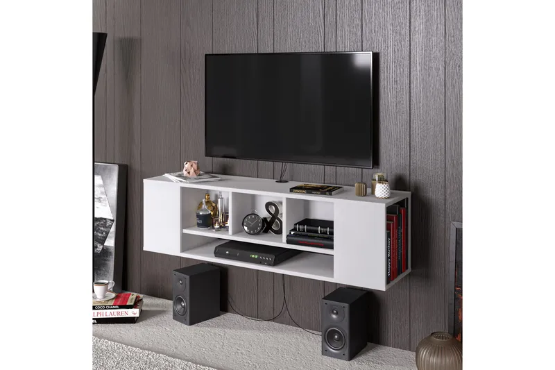 Risnabben TV-Bord 135 cm - Hvid - Møbler - TV borde & mediemøbler - TV-borde