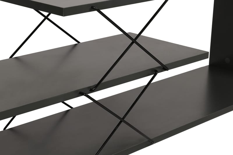 Riyana TV-bord 120 cm - Antracit - Møbler - TV borde & mediemøbler - TV-borde