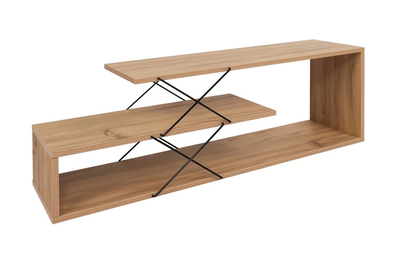Riyana TV-Bord 120 cm - Natur - Møbler - TV borde & mediemøbler - TV-borde