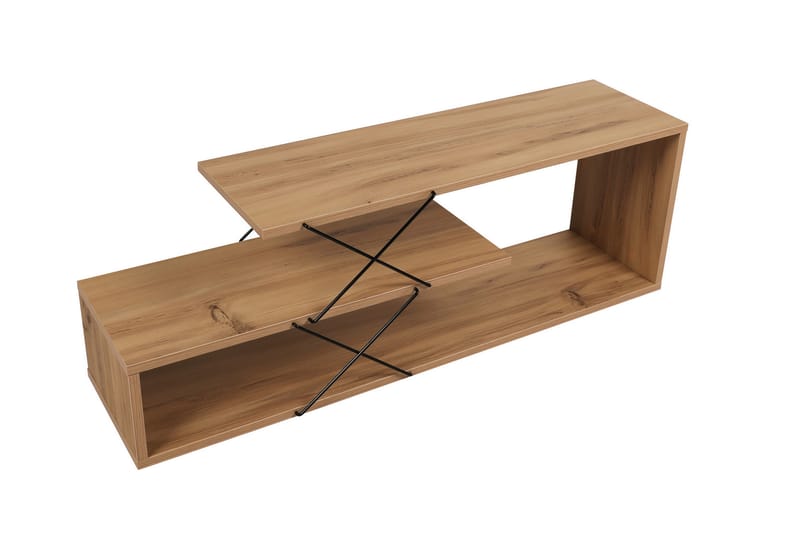 Riyana TV-Bord 120 cm - Natur - Møbler - TV borde & mediemøbler - TV-borde