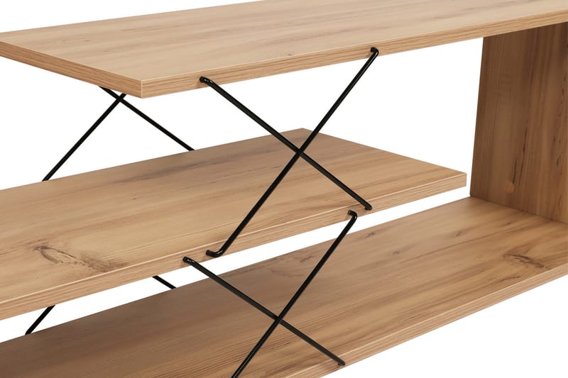 Riyana TV-Bord 120 cm - Natur - Møbler - TV borde & mediemøbler - TV-borde