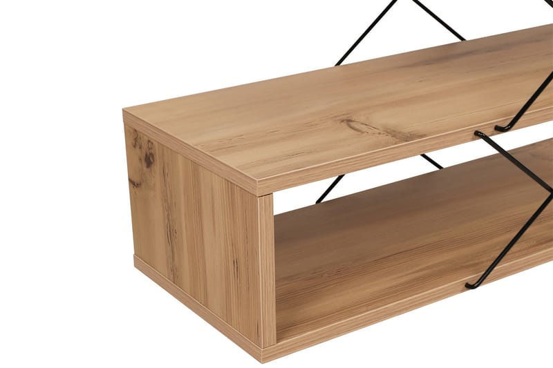 Riyana TV-Bord 120 cm - Natur - Møbler - TV borde & mediemøbler - TV-borde
