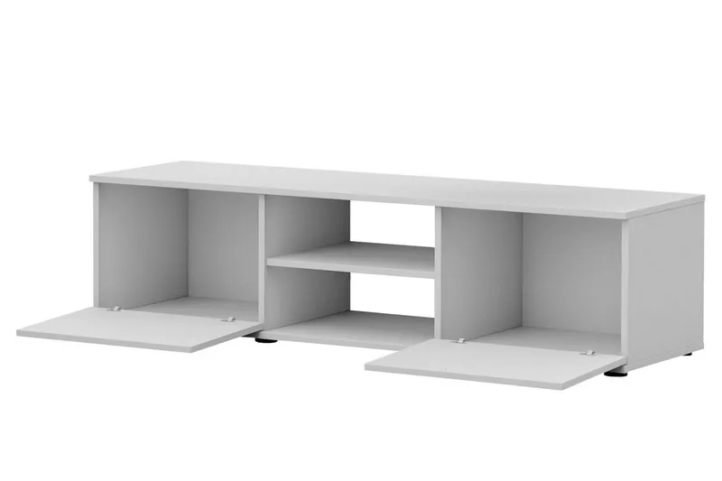 Ruskelsby TV-bänk 140 cm NO_BRAND White - Møbler - TV borde & mediemøbler - TV-borde