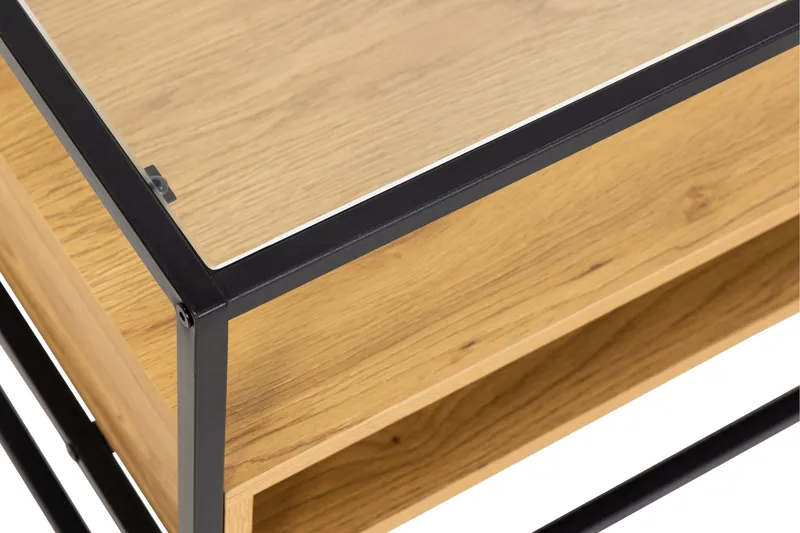 Sakila TV-bord 40 cm - Transparent - Møbler - TV borde & mediemøbler - TV-borde