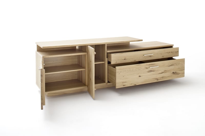 Santorini TV-Bord 210 cm - Træ/natur - Møbler - TV borde & mediemøbler - TV-borde