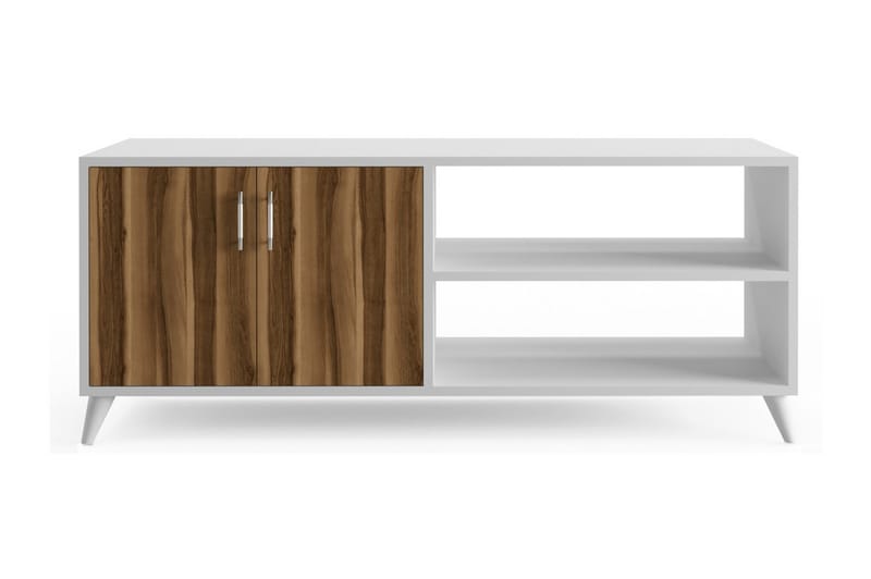Sarisu TV-bord 150 cm - Natur/Hvid - Møbler - TV borde & mediemøbler - TV-borde