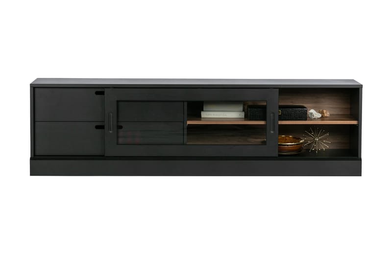 Seamas TV-bord 50x180 cm - Sort - Møbler - TV borde & mediemøbler - TV-borde