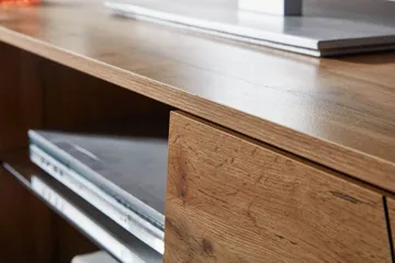 Seddik TV-Bord 50x160 cm Rektangulær - Brun - Møbler - TV borde & mediemøbler - TV-borde
