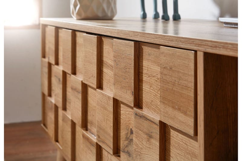 Seddik TV-Bord 51x160 cm Rektangulær - Brun - Møbler - TV borde & mediemøbler - TV-borde