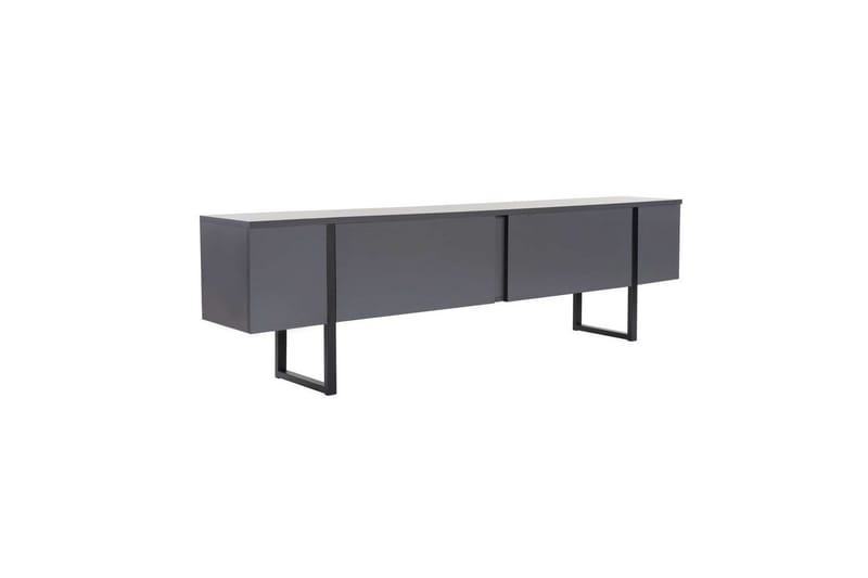 TV-bord Serenity Antracit Sort - Antracit Sort - Møbler - TV borde & mediemøbler - TV-borde