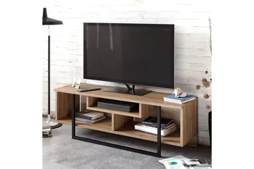 Sholly TV-Bord 119 cm - Valnød|Sort - Møbler - TV borde & mediemøbler - TV-borde