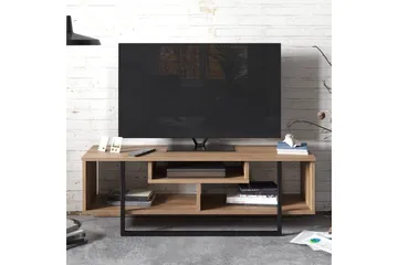 Sholly TV-Bord 119 cm - Valnød|Sort - Møbler - TV borde & mediemøbler - TV-borde