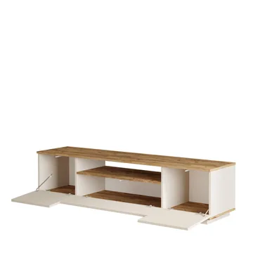 TV-bord Skye Decor Dara (180 x 44,6 x 44,5 cm) Atlantisk Fyr Cashmere - Atlantic Pine og Cashmere - Møbler - TV borde & mediemøbler - TV-borde