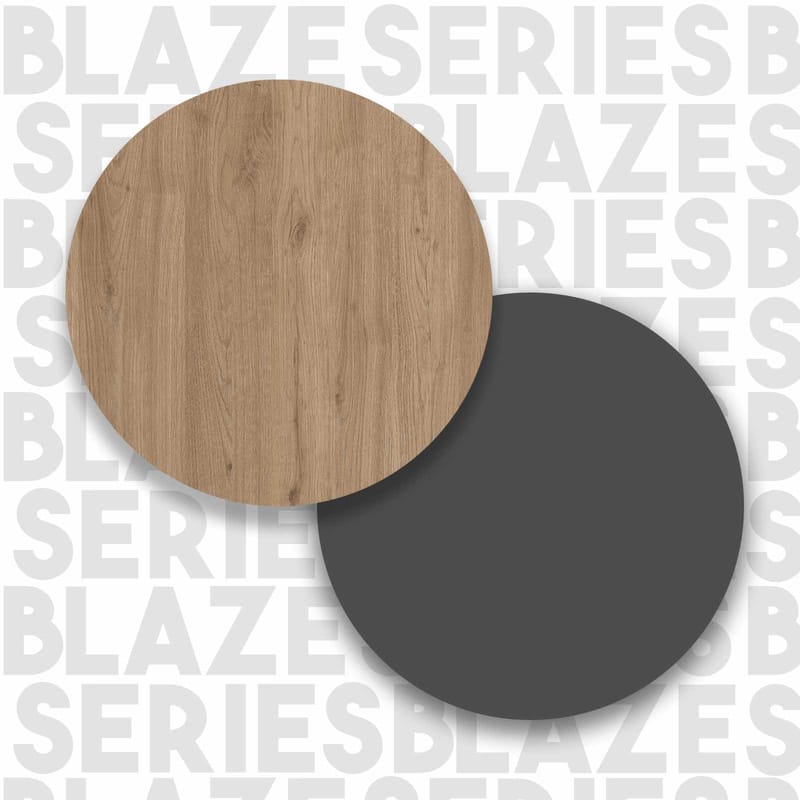 TV-bord Skye Decor Eska (201,2 x 123,6 x 29,5 cm) Natur antracit - Natur og antracit - Møbler - TV borde & mediemøbler - TV-skab