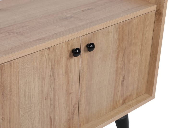 Sogel Tv-bord 150 cm med Opbevaring i Træ - Beige - Møbler - TV borde & mediemøbler - TV-borde
