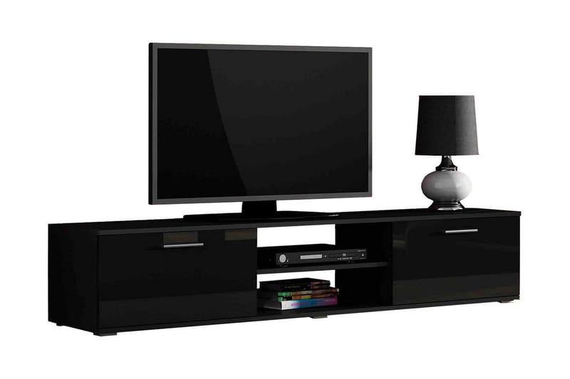 Soho TV-bænk 180x43x37 cm - Sort - Møbler - TV borde & mediemøbler - TV-borde