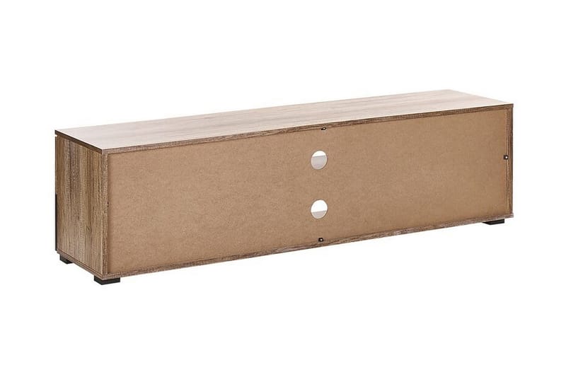 Sterlingen TV-bord 148x40 cm - Lyst Træ/Sort - Møbler - TV borde & mediemøbler - TV-borde