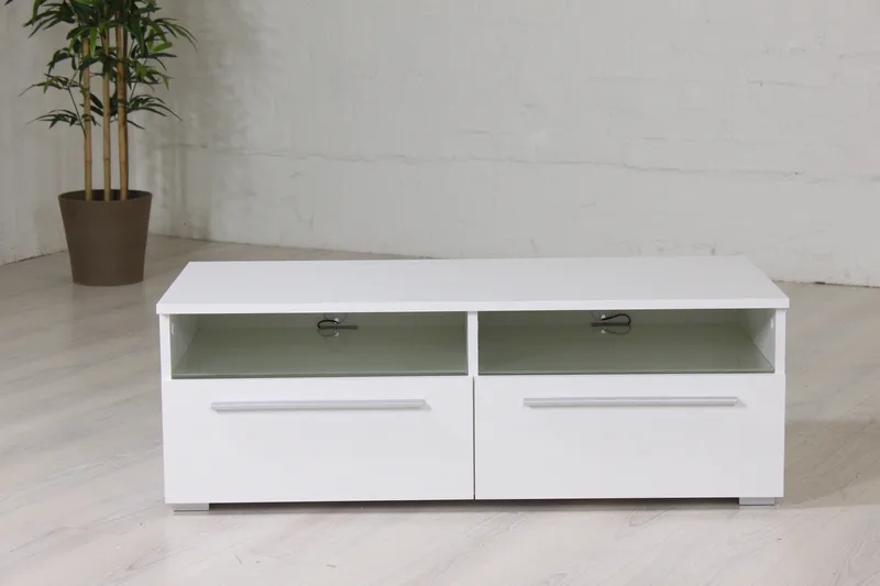 Stockend TV-Bord 100 cm - Hvid - Møbler - TV borde & mediemøbler - TV-borde