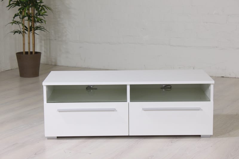 Stockend TV-Bord 100 cm - Hvid - Møbler - TV borde & mediemøbler - TV-borde