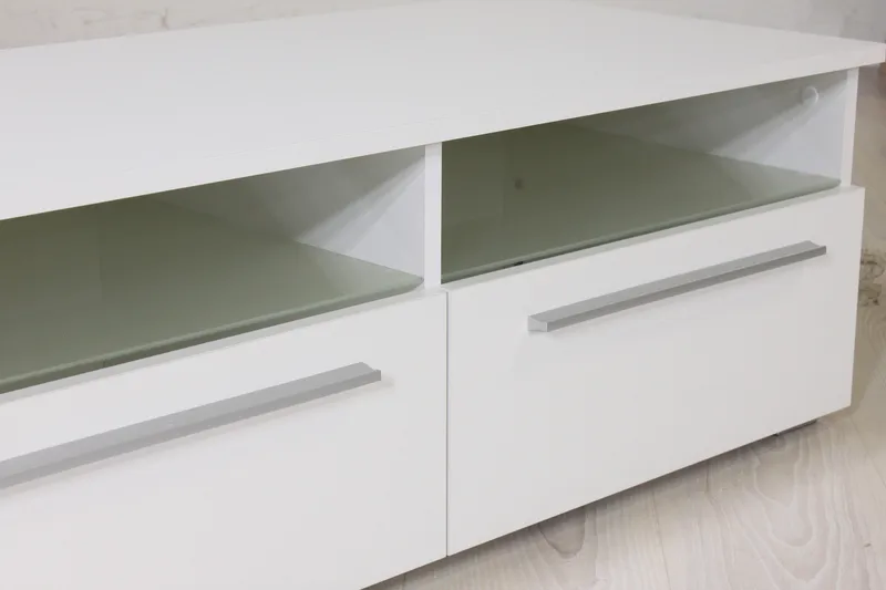 Stockend TV-Bord 100 cm - Hvid - Møbler - TV borde & mediemøbler - TV-borde