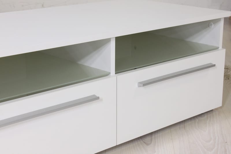 Stockend TV-Bord 100 cm - Hvid - Møbler - TV borde & mediemøbler - TV-borde