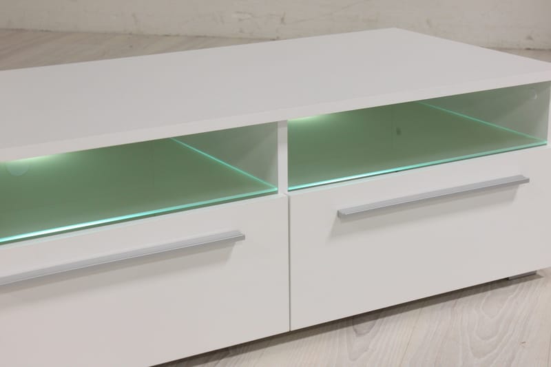Stockend TV-Bord 100 cm - Hvid - Møbler - TV borde & mediemøbler - TV-borde