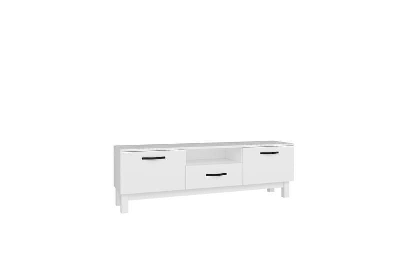 Suzi Tv-bord 150x35,3 cm Hvid - Hanah Home - Møbler - TV borde & mediemøbler - TV-borde