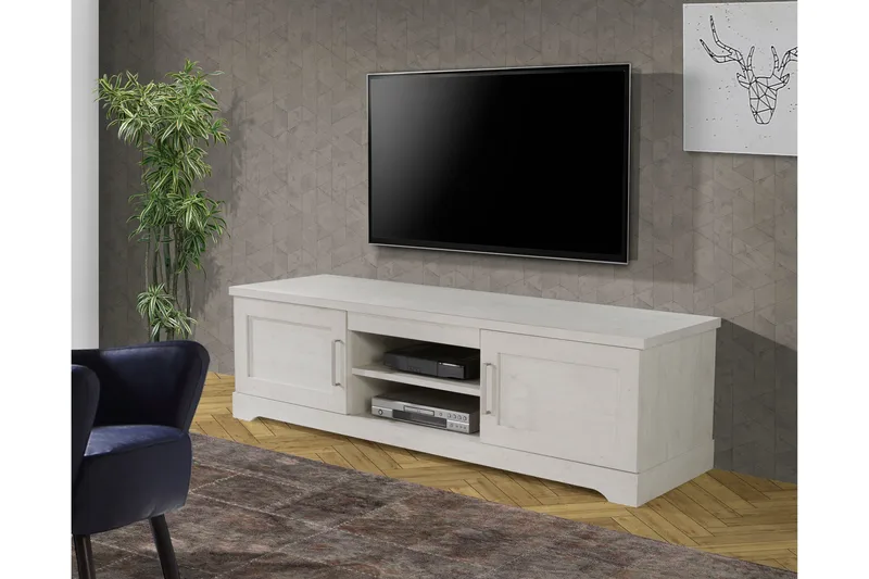 Svetis TV-Bord 183 cm, Hvid