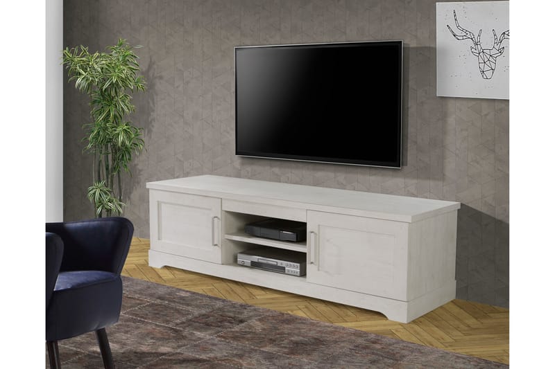 Svetis TV-Bord 183 cm - Hvid - TV-borde