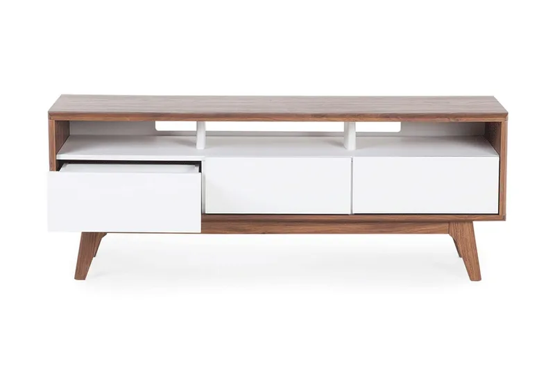 Syracuse TV-Bord 39 x 140 cm - Træ/natur - Møbler - TV borde & mediemøbler - TV-borde