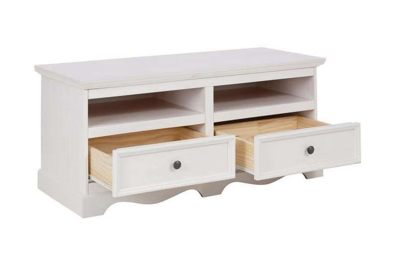 Taisia tv-bord 120 cm - hvid - Møbler - TV borde & mediemøbler - TV-borde