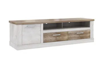 Talebi TV-Bord 179 cm - Brun/hvid - Møbler - TV borde & mediemøbler - TV-borde