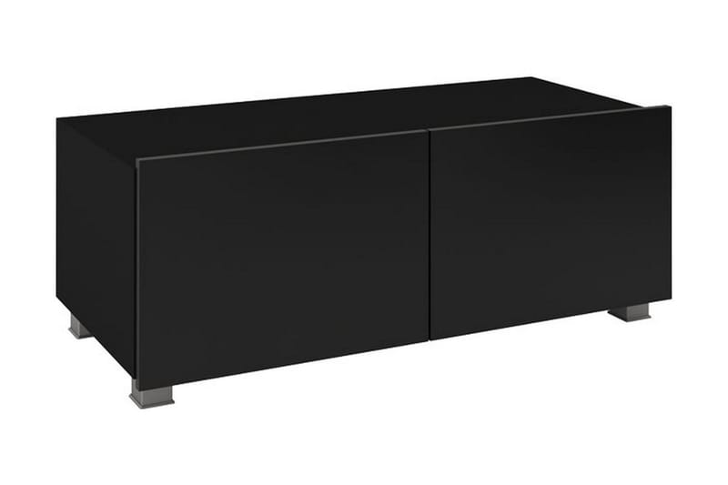 Tessan TV-Bord 100 cm Lille - Sort - Møbler - TV borde & mediemøbler - TV-borde